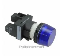 LED PANEL INDICATOR BLUE 110VAC