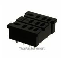RELAY SOCKET 11 POS THROUGH HOLE