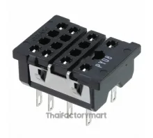 RELAY SOCKET 8 POS PANEL MOUNT