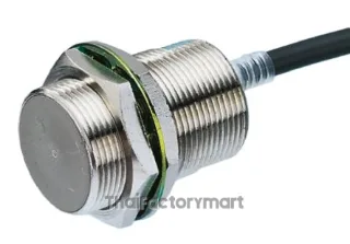 Proximity Sensor, M18, Sensing distance 10mm, NO, Unshielded, PNP DC 3-wire, Prewired