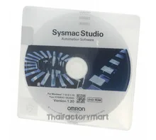 Sysmac Studio installation DVD only, for Windows XP or Windows 7/8, 32 or 64-bit versions (requires SYSMAC-SE2**L license)
