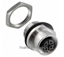 Connector / Cable / Accessory, CONN RCPT FMALE 4POS SOLDER CUP