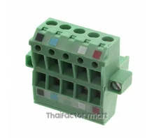 Connector, TERM BLOCK PLUG 5POS STR 5.08MM