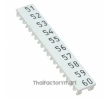 TB LABEL 2.5MM MARKING 51-60