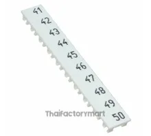 TB LABEL 4MM MARKING 41-50