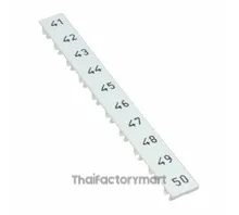 TB LABEL 6MM MARKING 41-50