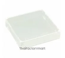 Protective cover for DIN48x48mm device, hard plastic (shallow)