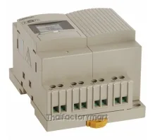 Programmable relay, 100-240 VAC supply, 6x 100-240 VAC inputs, 4x relay outputs 5 A