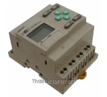 Programmable relay, 24 VDC supply, 6x 24 VDC inputs (2 of which can be 0-10 V analog inputs), 4x relay outputs 5 A, RTC, LCD display, expandable