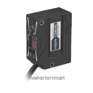 Laser displacement sensor, 300 +/- 150 mm, NPN, 2m cable
