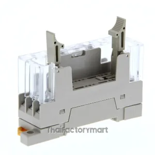 Socket, DIN rail/surface mounting, 10-pin, screw terminals, for G7SA 4 pole relays