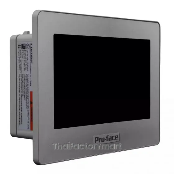 PFXGP4115T3D ; Display type. TFT Color LCD ; Display size. 4.3" Wide ; Resolution. 480 x 272 pixels ; Effective display area. W95 x H53.9 mm [W3.74 x H2.12 in.]. รูปที่ 3