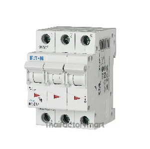 EATON PLS6-C16/3-MW, Miniature Circuit Breaker, 3 Poles, 16A
