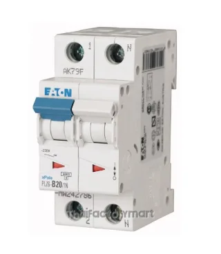 EATON PLS6-C63/1N, MCB 3P+N 63A 6kA Type C