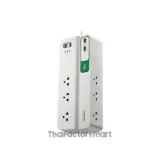APC อุปกรณ์รางปลั๊กกันไฟกระชาก รุ่น PMS63U-TH Performance SurgeArrest 6 Outlet 3 Meter Cord with 5V, 2.4A 2 Port USB Charger 230V (เต้าเสียบ 6 ช่อง สายไฟยาว 3 เมตร USB 2 พอร์ต) รูปที่ 2