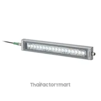 CLK3CL-24AG-CD300mm DC24V LED light bar, IP66G, IP67G, IP69k, aluminum body, tempered glass lens, M12 connector, daisy link, daylight white