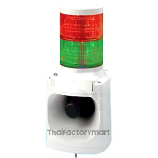 Patlite LKEH-202FV-RG | Voice Synthesizer, 4ch, 63 sec.recording time. Field programmable w/ SD Card4