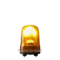 SKS-M1J-YRotating 80mm, 12-24V DC, Cable, Amber