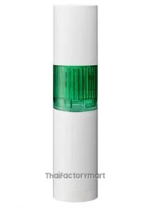 LR LED Pre-Configured Beacon Tower With Buzzer, 1 Light Elements, Green, 24 V dc
