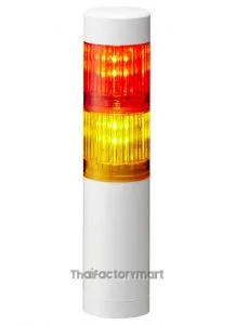 LR LED Pre-Configured Beacon Tower, 2 Light Elements, amber, red, 24 V dc