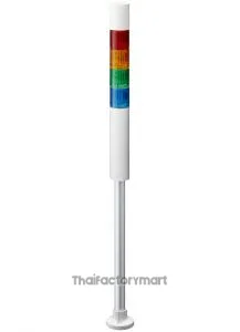 Tower Light, Ø40mm, LED, AC100-240V, Flash/Buzzer