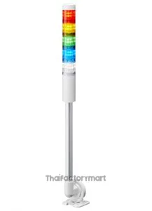 Tower Light, Ø40mm, LED, DC24V, No Flash/Buzzer