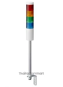 Tower 50mm 4Tier 24Vdc NoBuzzer