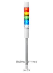 Tower Light, Ø50mm, LED, DC12V, Flashing/Buzzer