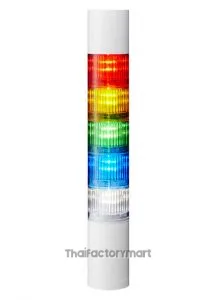Tower Light, Ø50mm, LED, DC12V, Flashing/Buzzer