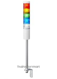 Tower Light, Ø50mm, LED, DC24V, No Flash/Buzzer