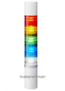 Tower Light, Ø50mm, LED, DC24V, Flashing/Buzzer