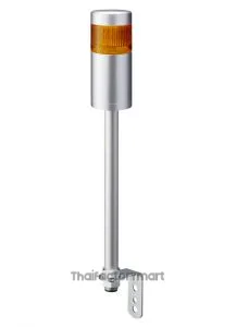 LR LED Pre-Configured Beacon Tower, 1 Light Elements, Yellow, 24 V dc