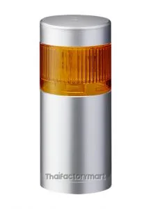 LR LED Pre-Configured Beacon Tower, 1 Light Elements, Yellow, 24 V dc