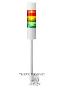 Tower Light, Ø60mm, LED, DC24V, Flashing/Buzzer