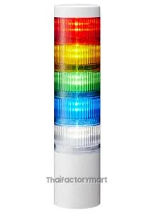 Tower Light, Ø70mm, LED, 24VDC, No Flash/Buzzer