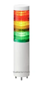 Tower Light, IO-Link Enabled, RYG, Steady/Flash,