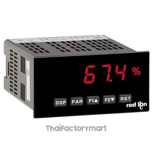 Red Lion PAXP0000 Process Input Panel Meter, 5 Digit, Red LED, AC