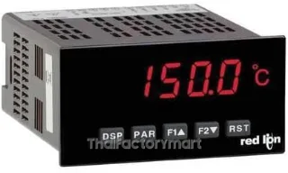 Red Lion PAXT0000 , LED Digital Panel Multi-Function Meter for Current, Temperature, Voltage, 44.5mm x 91.4mm