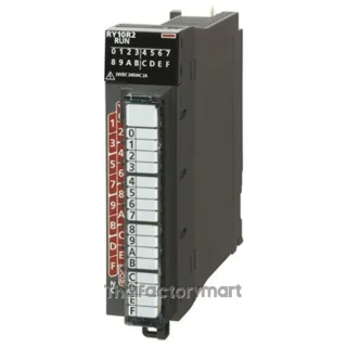 Mitsubishi RY10R2, iQ-R Series; Relay output module, 16 points 24VDC/240VAC 2A, screw terminal