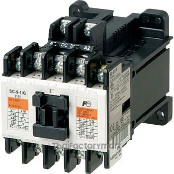 SC-5-1/GT DC24V 1A1B (1NO1NC) Magnetic Contactors รูปที่ 2