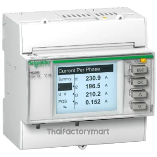 Power Meter, MODBUS, 480V, 6 A