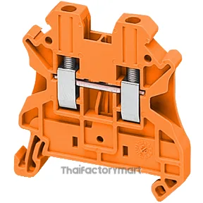 SCREW TERMINAL, FEEDTHROUGH, 2Pts,2.5MM
