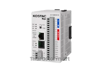 Koyo KOSTAC CPU Module Ethernet Analog, 24 VDC, Discrete Input: 4-point, 24 VDC Sink/Source, Analog Input: 2-channel, 12-bit, 0-5 V/4-20 mA voltage/current, Discrete Output: 4-point, 5-27 VDC Sink, Analog Output: 2-channel, 12-bit, 0-5 V/4-20 mA voltage/current.
