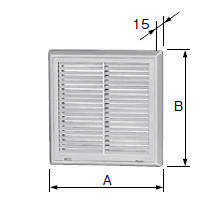 SLP-F0 : Spare Filter use with SLP-0 Size: W78 x H78 x D5