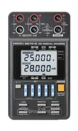 DC Signal Source. DC Voltage and Current Signal Generator and Tester for Routine Maintenance of Standard Devices.