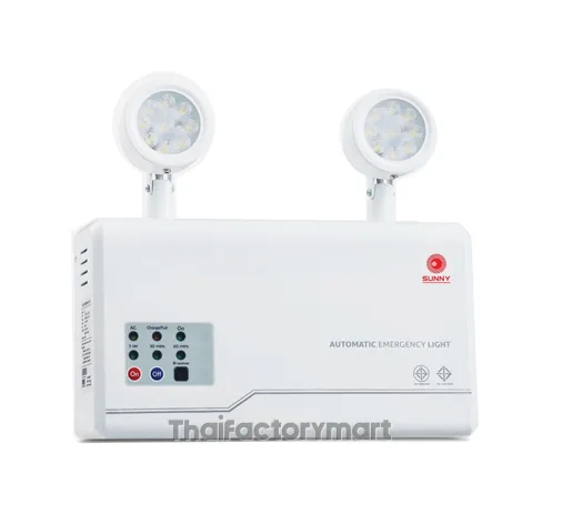 SUNNY Emergency Light โคมไฟฉุกเฉิน รุ่น CU209CD4 LED 9W สำรองไฟได้นาน 4 ชม. | ระบบ Auto Test - Remote | แจ้งเตือนให้ชาร์ทแบตเตอรี่ด้วยเสียง photo 2