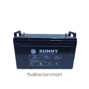 แบตเตอรี่แห้ง Sunny รุ่น SN 130 - 12, ขนาด 12V-130AH.