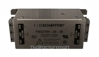 Schaffner FN3270 Series 20A 3 x 520/300 V ac 0 - 60Hz Chassis Mount EMI Filter, with Terminal Block Terminals