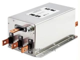 Schaffner FN 3280 Series 600A 3 x 520/300 V ac 0 - 60Hz Chassis Mount EMI Filter, with Tab Terminals 3 Phase
