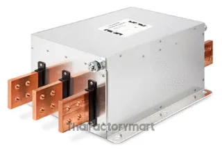 Schaffner FN3359 Series 600A 3 x 520/300 V ac 0 - 60Hz Chassis Mount RFI Filter, with Tab Terminals 3 Phase